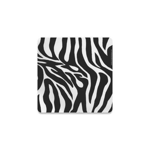 Zebra Square Coaster