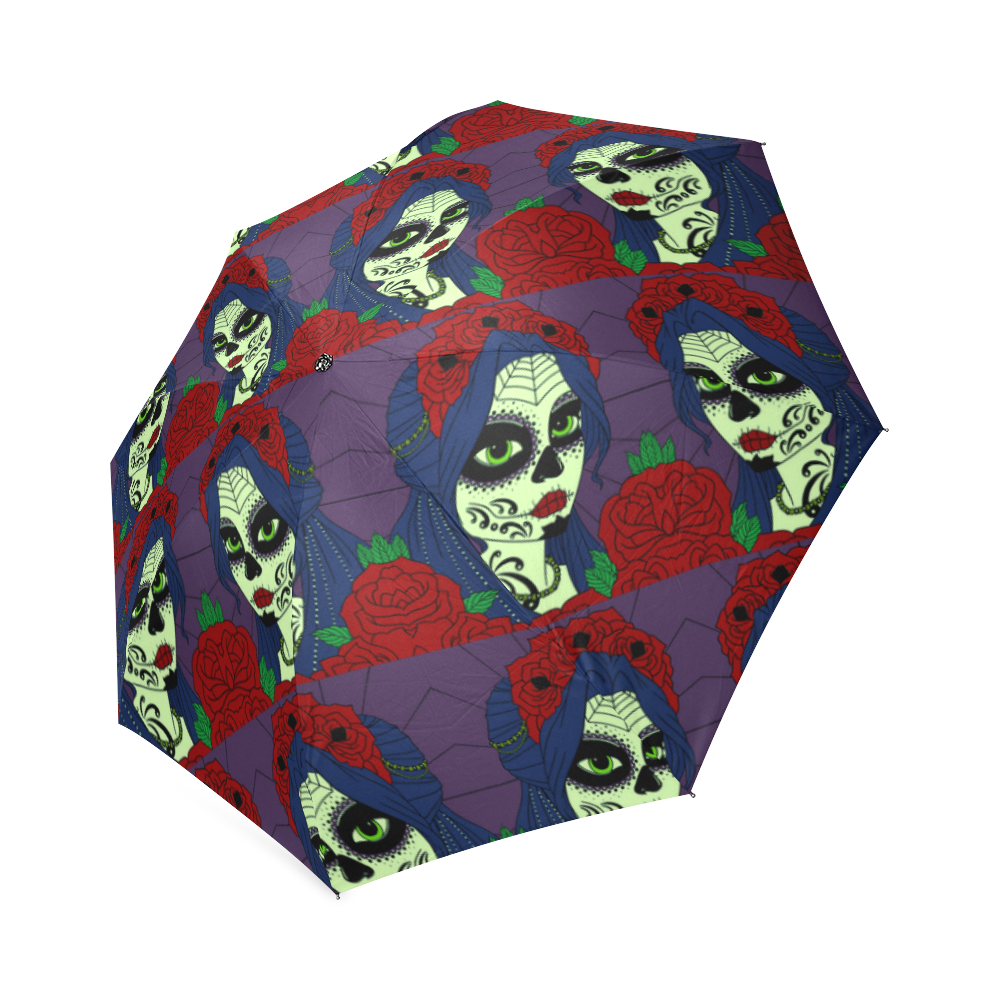 sickly sugarskull Foldable Umbrella (Model U01)