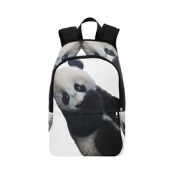 Baby Panda Fabric Backpack for Adult (Model 1659)