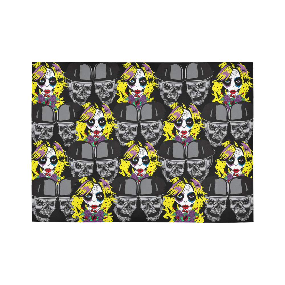 Miss Gothica Sugarskull Area Rug7'x5'