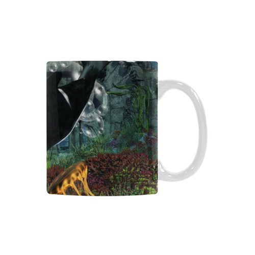 Amazing orcas White Mug(11OZ)