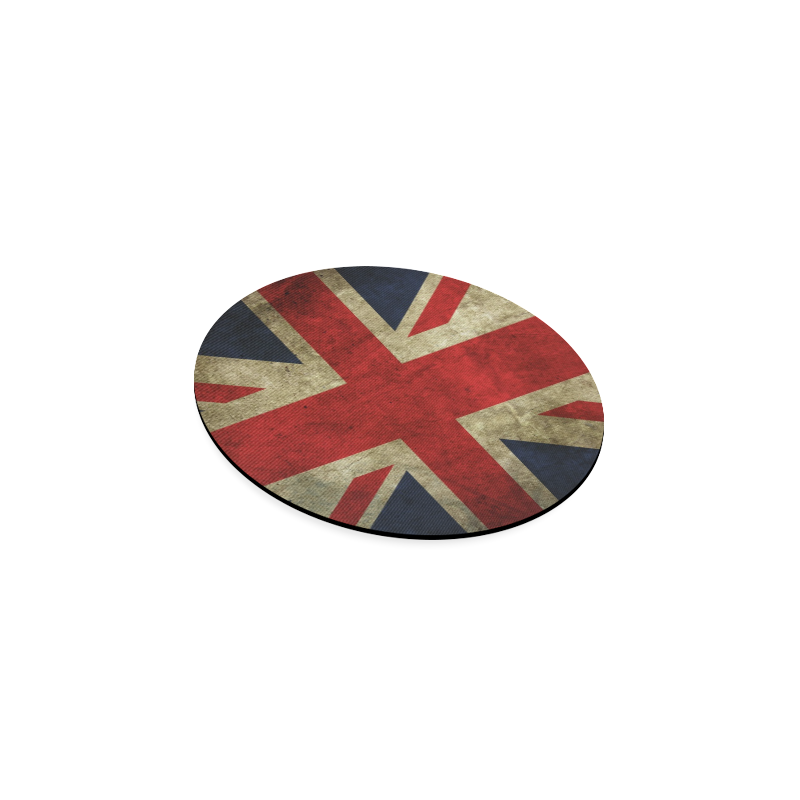 UK Vintage Flag Round Coaster