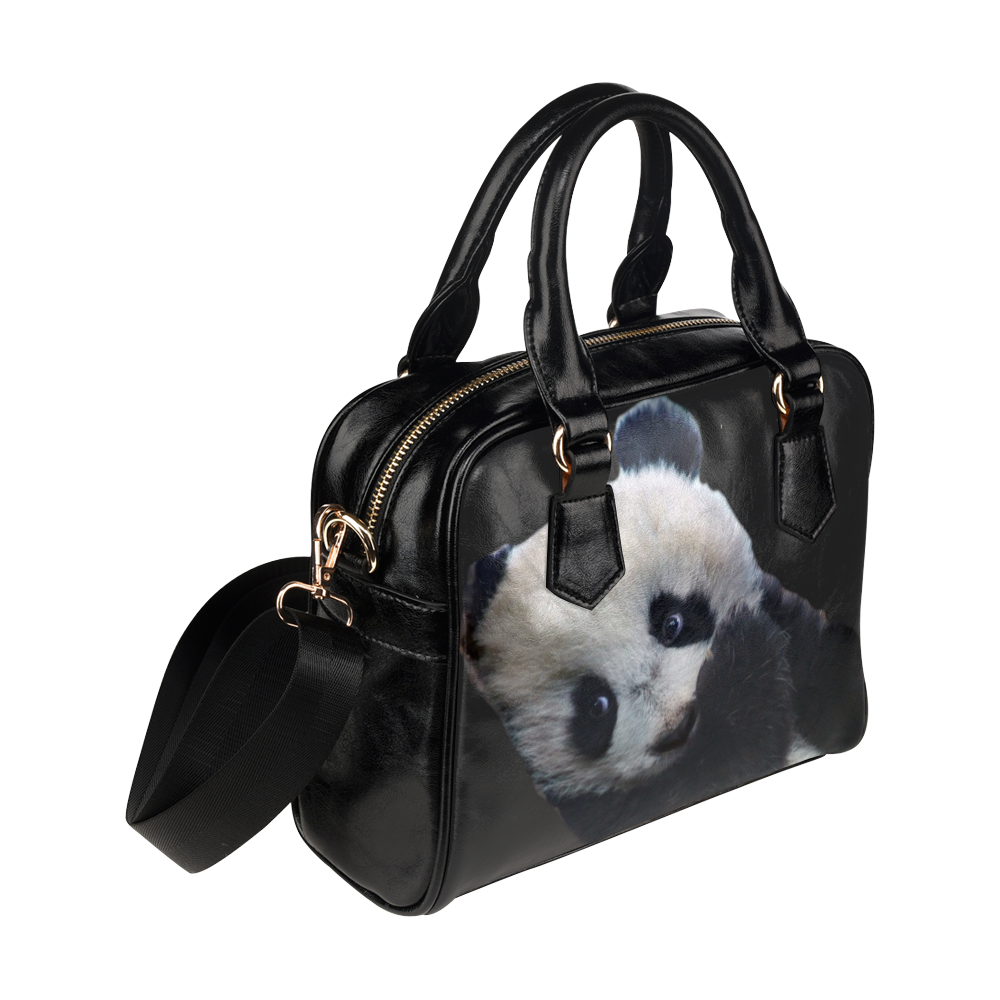Baby Panda Shoulder Handbag (Model 1634)