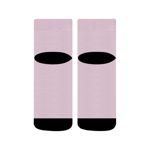 Designer Color Solid Ballet Slipper Quarter Socks