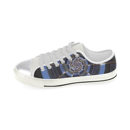 Midnight Crazy Dart Women's Classic Canvas Shoes (Model 018)