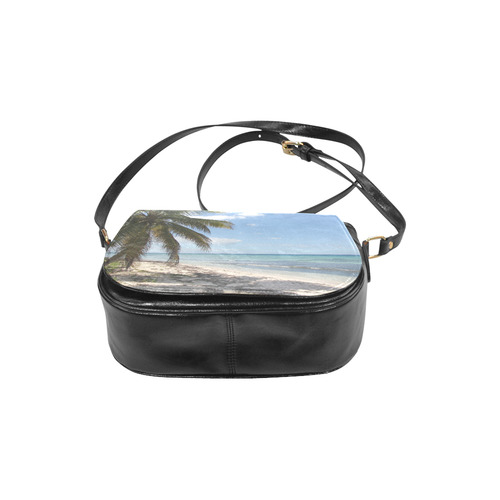 Isla Saona Caribbean Paradise Beach Classic Saddle Bag/Large (Model 1648)