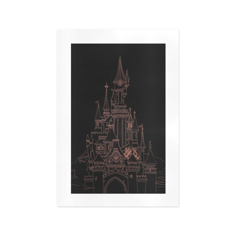 The happiest place Art Print 13‘’x19‘’
