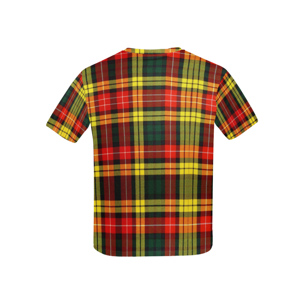 Buchanan Tartan Kids' All Over Print T-shirt (USA Size) (Model T40)
