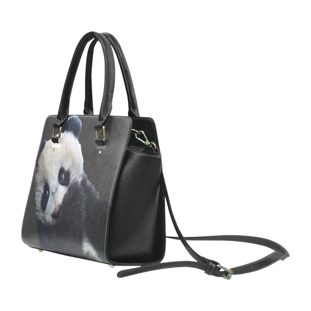 Baby Panda Classic Shoulder Handbag (Model 1653)