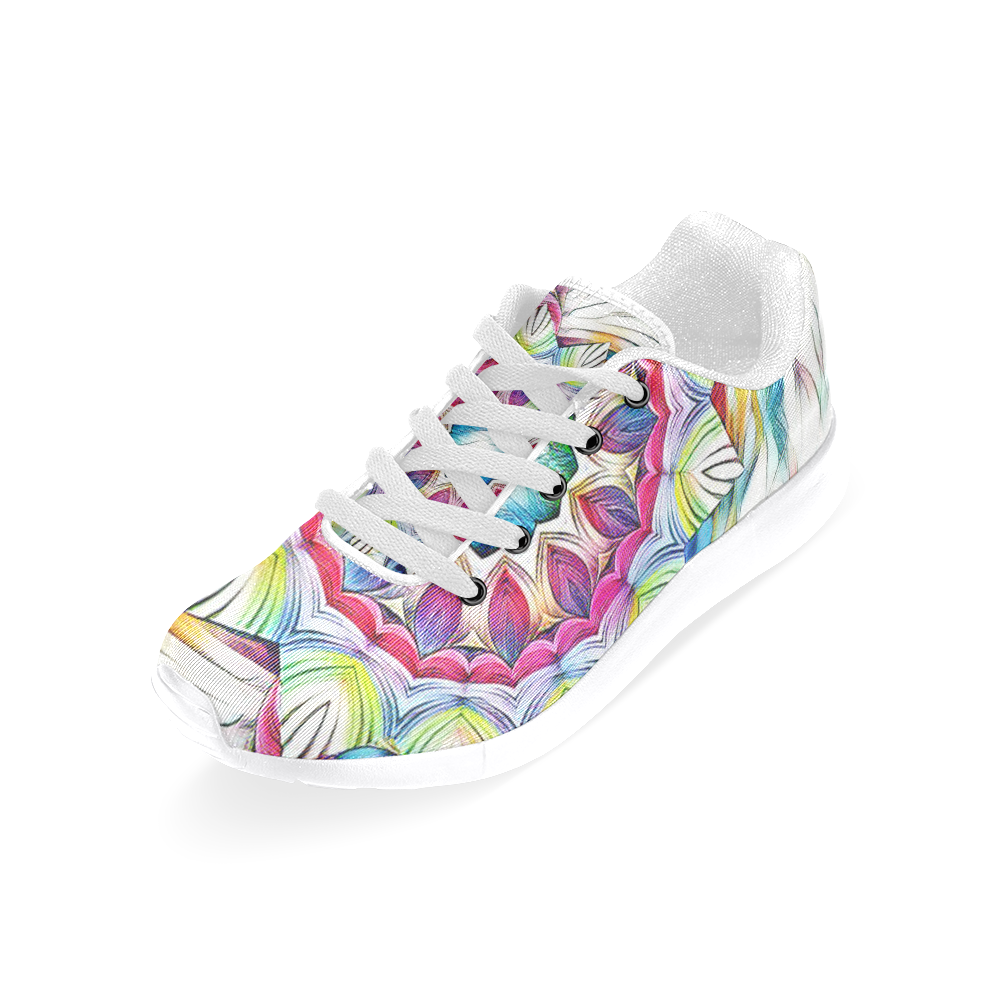 Sunshine Feeling Mandala Women’s Running Shoes (Model 020)