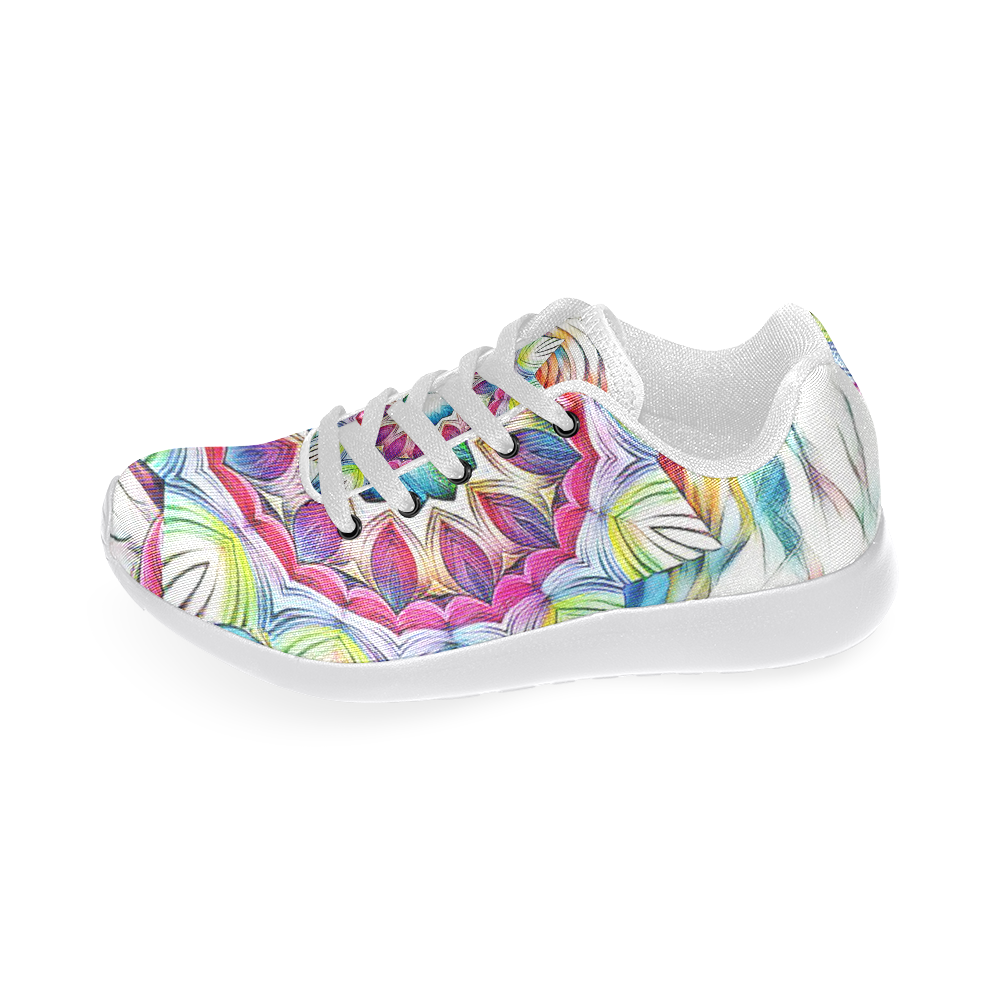 Sunshine Feeling Mandala Women’s Running Shoes (Model 020)