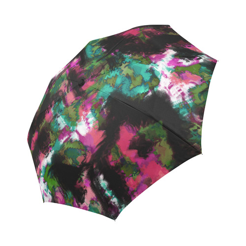 Abstract pattern Auto-Foldable Umbrella (Model U04)