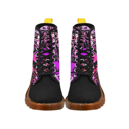 modern abstract 47B by JamColors Martin Boots For Women Model 1203H