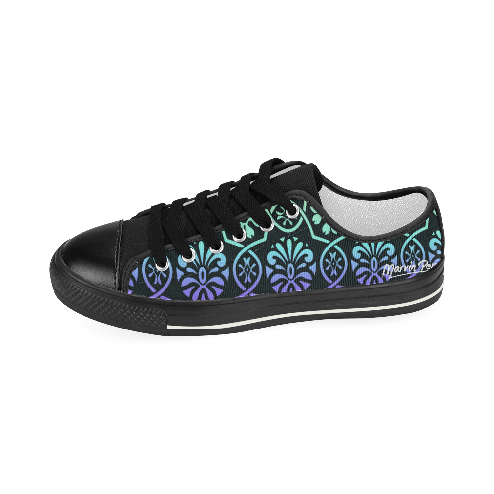 Night Life Women's Classic Canvas Shoes (Model 018)