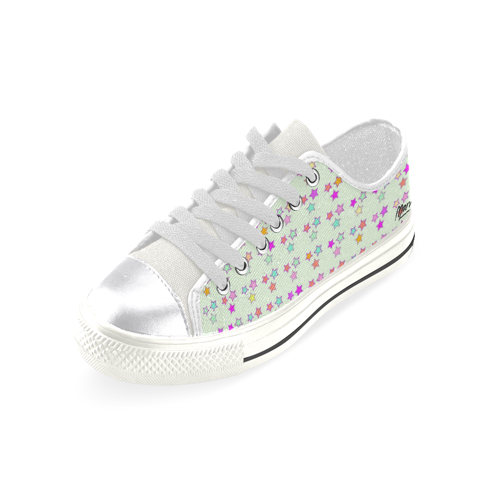 Stars Canvas Women's Shoes/Large Size (Model 018)