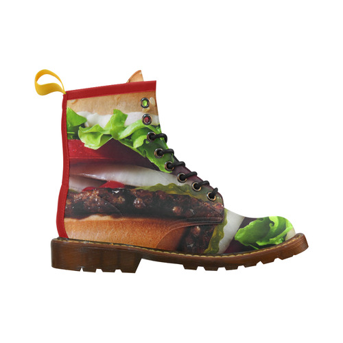burger High Grade PU Leather Martin Boots For Women Model 402H