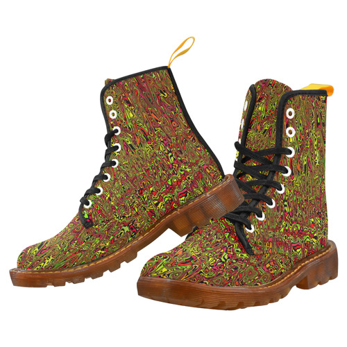 modern abstract 45C by JamColors Martin Boots For Women Model 1203H