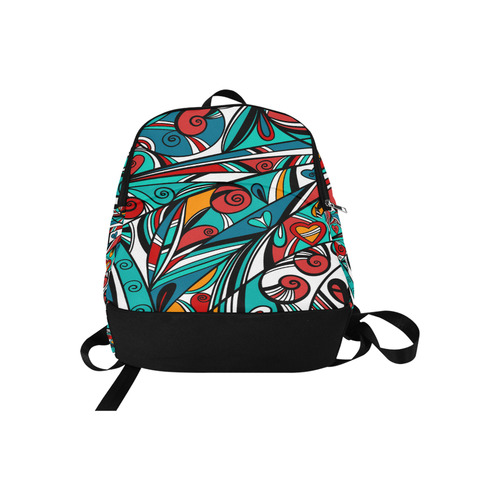 Colorful abstract background Fabric Backpack for Adult (Model 1659)