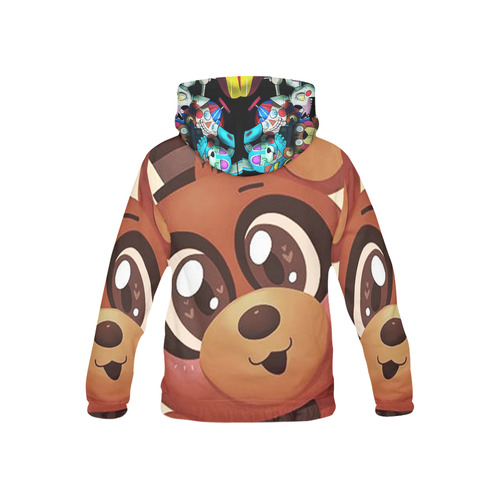 Freddy and friends All Over Print Hoodie for Kid (USA Size) (Model H13)