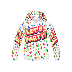 lets party All Over Print Hoodie for Kid (USA Size) (Model H13)