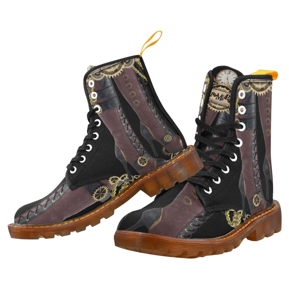 My long Steampunk boots Martin Boots For Women Model 1203H