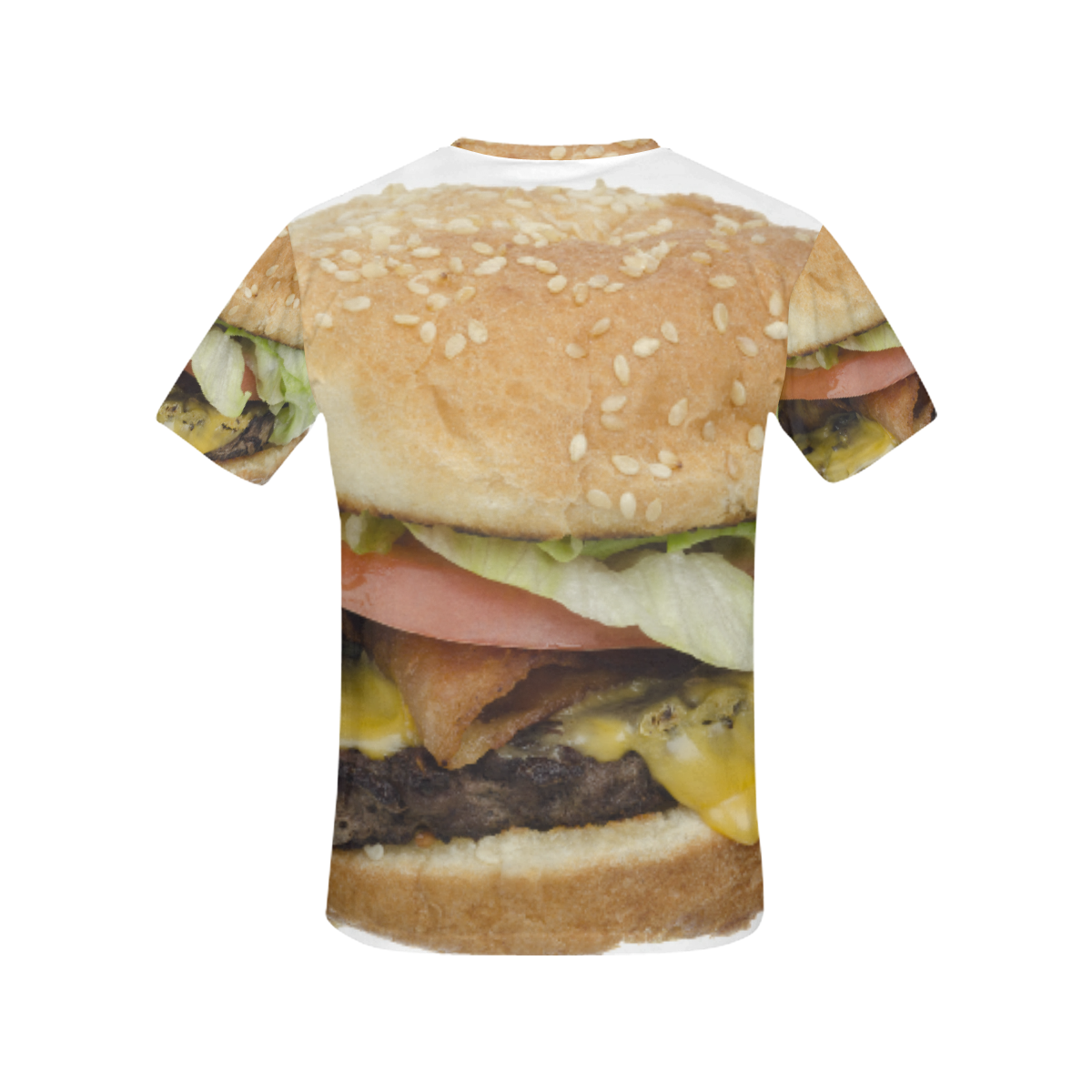 BIG BURGER 6 All Over Print T-Shirt for Women (USA Size) (Model T40)