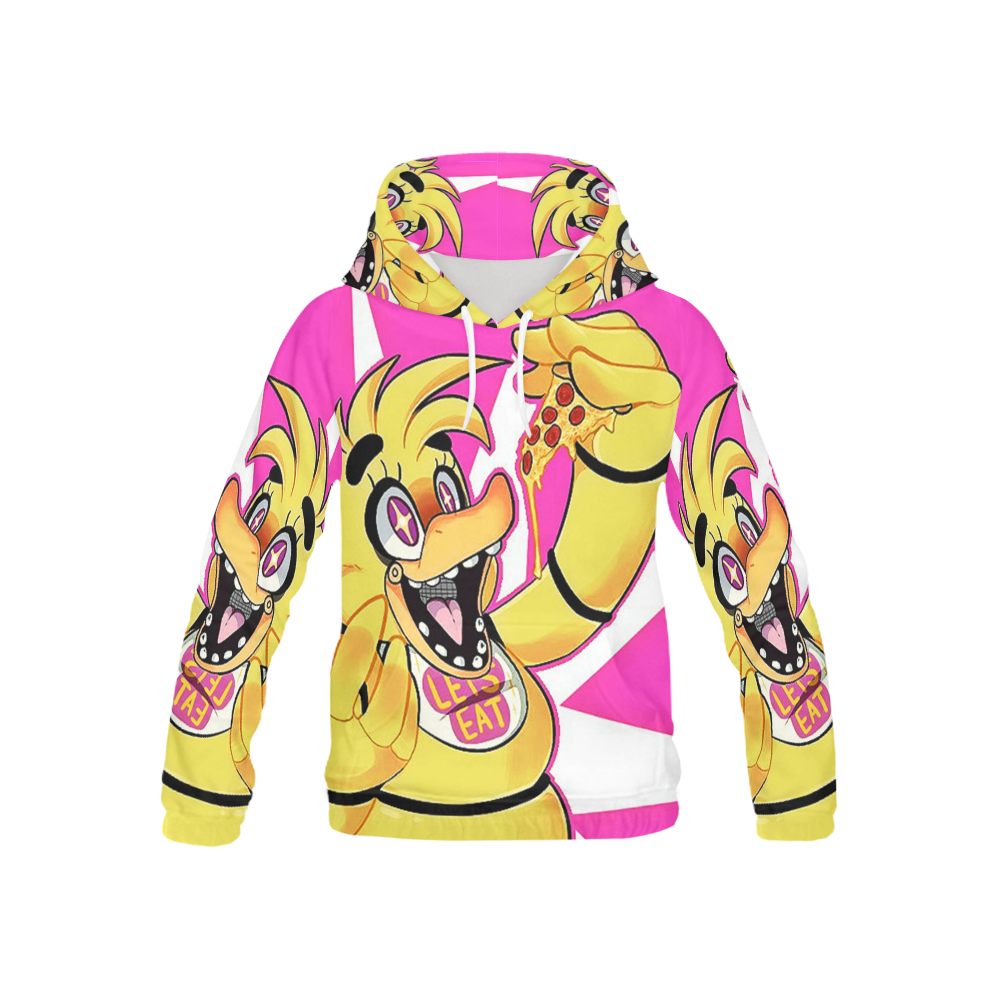 chica All Over Print Hoodie for Kid (USA Size) (Model H13)
