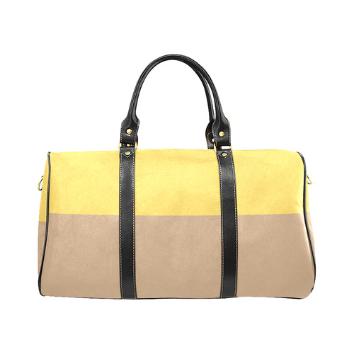 tan yellow weekender New Waterproof Travel Bag/Large (Model 1639)