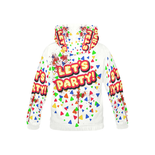 FNAF lets party All Over Print Hoodie for Kid (USA Size) (Model H13)