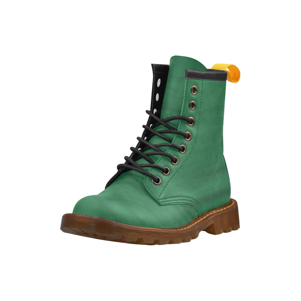 Green Water High Grade PU Leather Martin Boots For Women Model 402H
