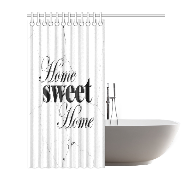 Home Sweet Home Shower Curtain 72"x72"