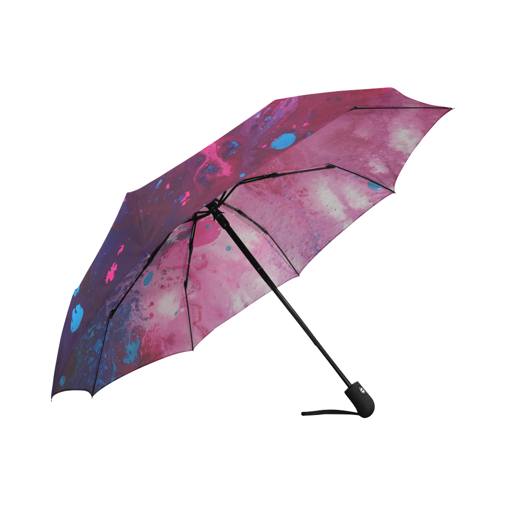 Magenta Sky Auto-Foldable Umbrella (Model U04)