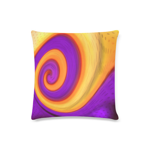 Abstract splash Custom Zippered Pillow Case 16"x16"(Twin Sides)