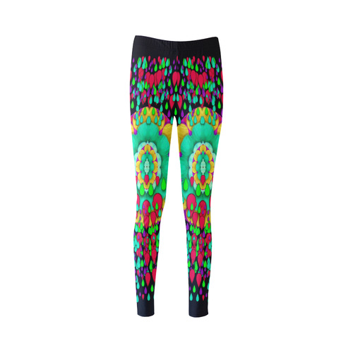 Rain meets sun in soul and mind Cassandra Women's Leggings (Model L01)