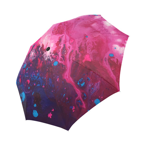 Magenta Sky Auto-Foldable Umbrella (Model U04)