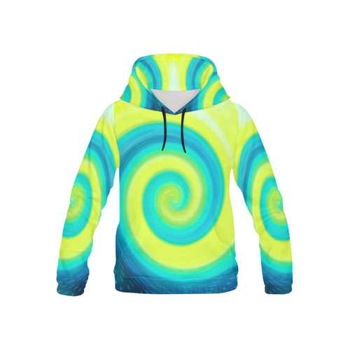 Dizziness All Over Print Hoodie for Kid (USA Size) (Model H13)