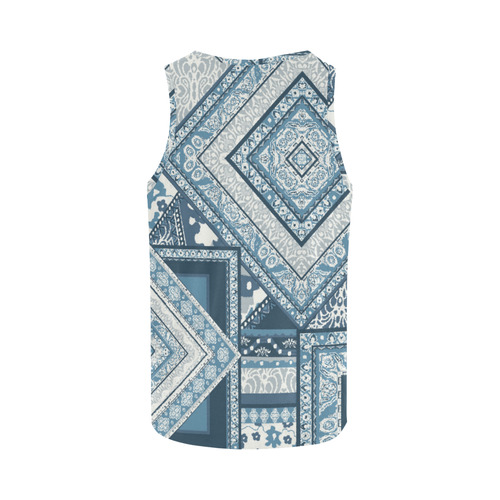 Sara All Over Print Tank Top for Women (Model T43)