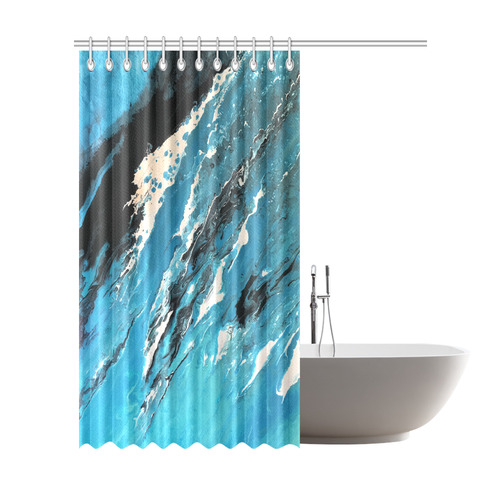 Cresting Shower Curtain Shower Curtain 72"x84"