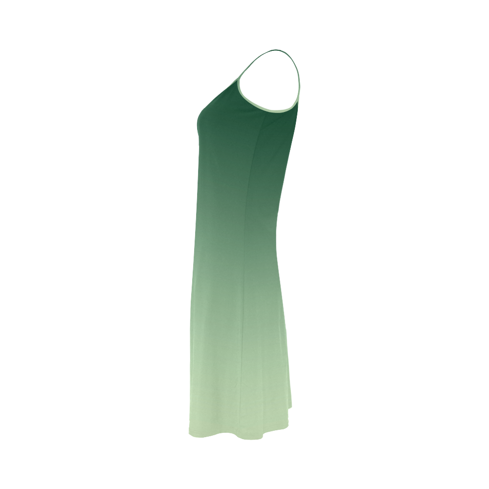 Green Ombre Alcestis Slip Dress (Model D05)