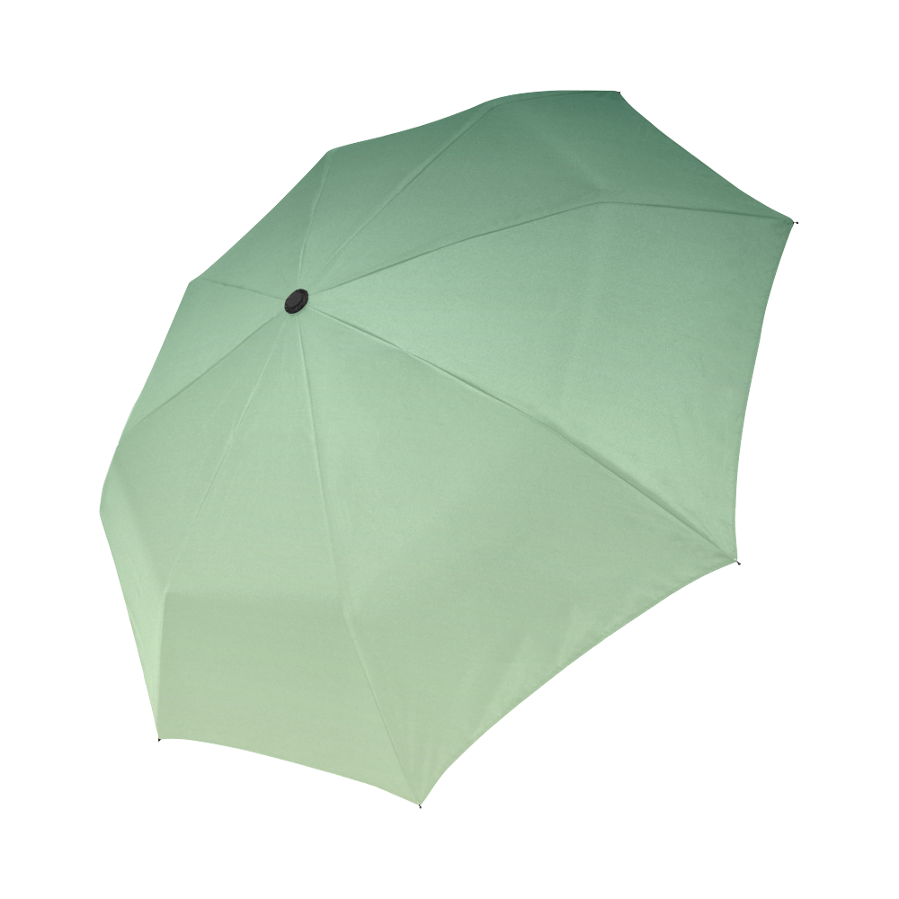 Green Ombre Auto-Foldable Umbrella (Model U04)