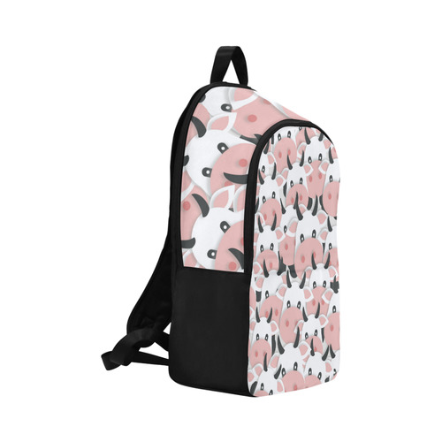Herd of Cartoon Cows Fabric Backpack for Adult (Model 1659)