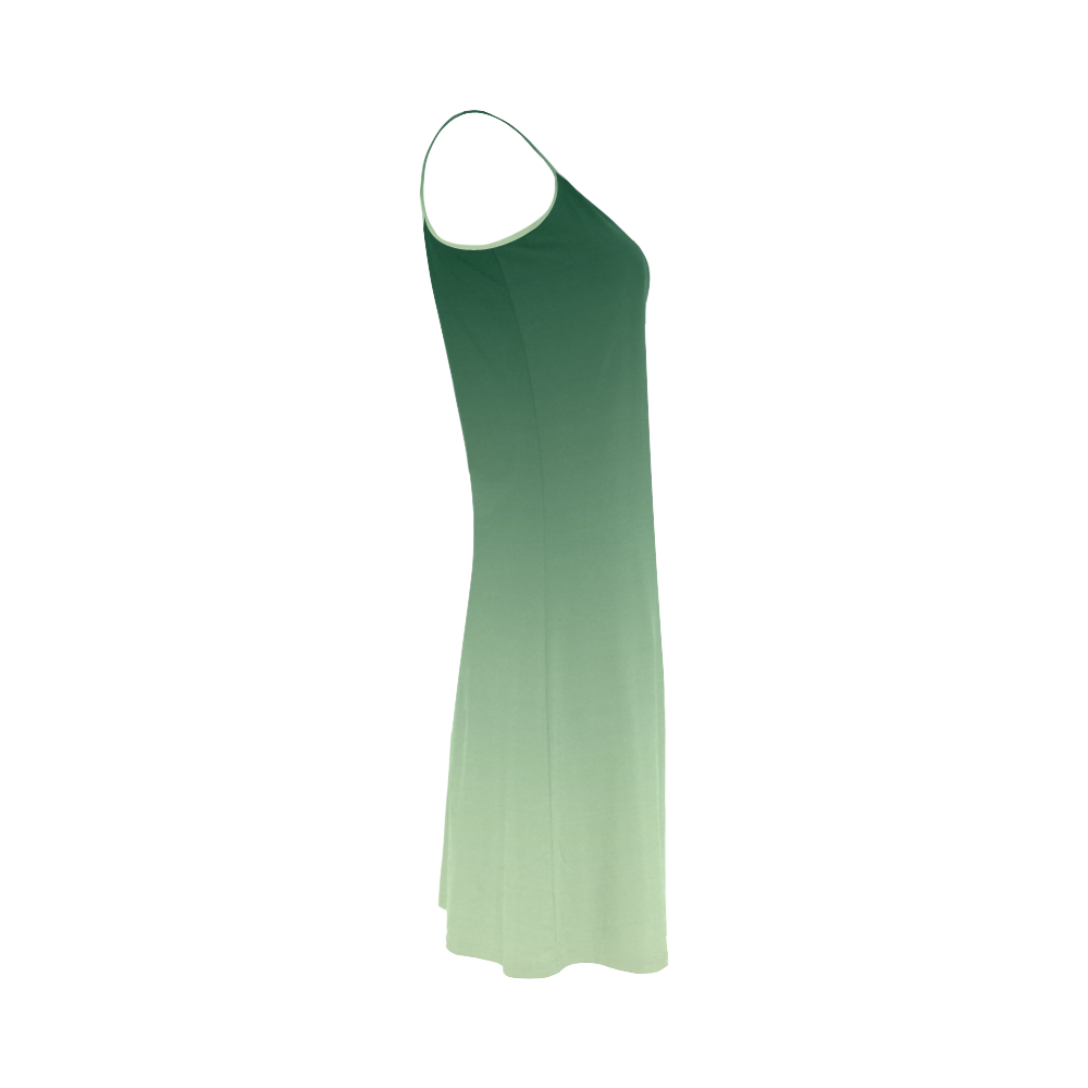 Green Ombre Alcestis Slip Dress (Model D05)