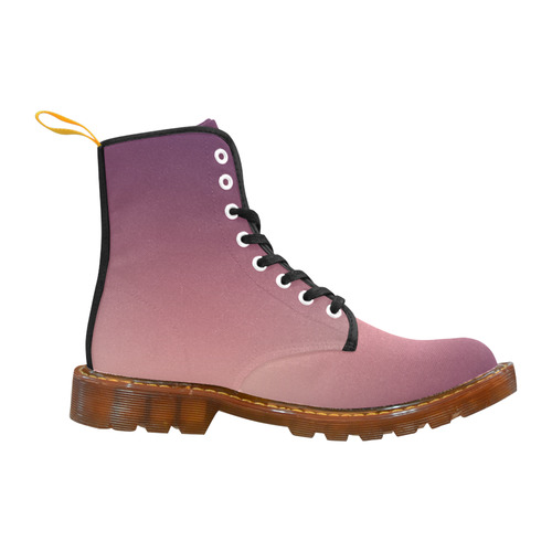 Burgundy pink Ombre Martin Boots For Women Model 1203H