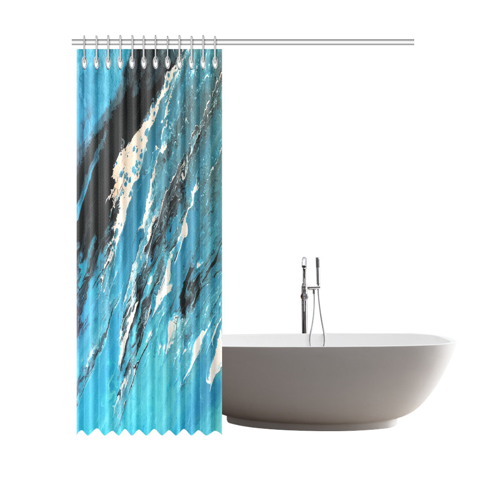 Cresting Shower Curtain Shower Curtain 72"x84"