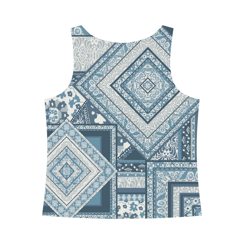 Sara All Over Print Tank Top for Women (Model T43)