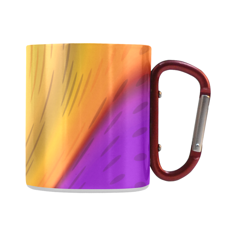 Abstract splash Classic Insulated Mug(10.3OZ)