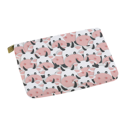 Herd of Cartoon Cows Carry-All Pouch 12.5''x8.5''
