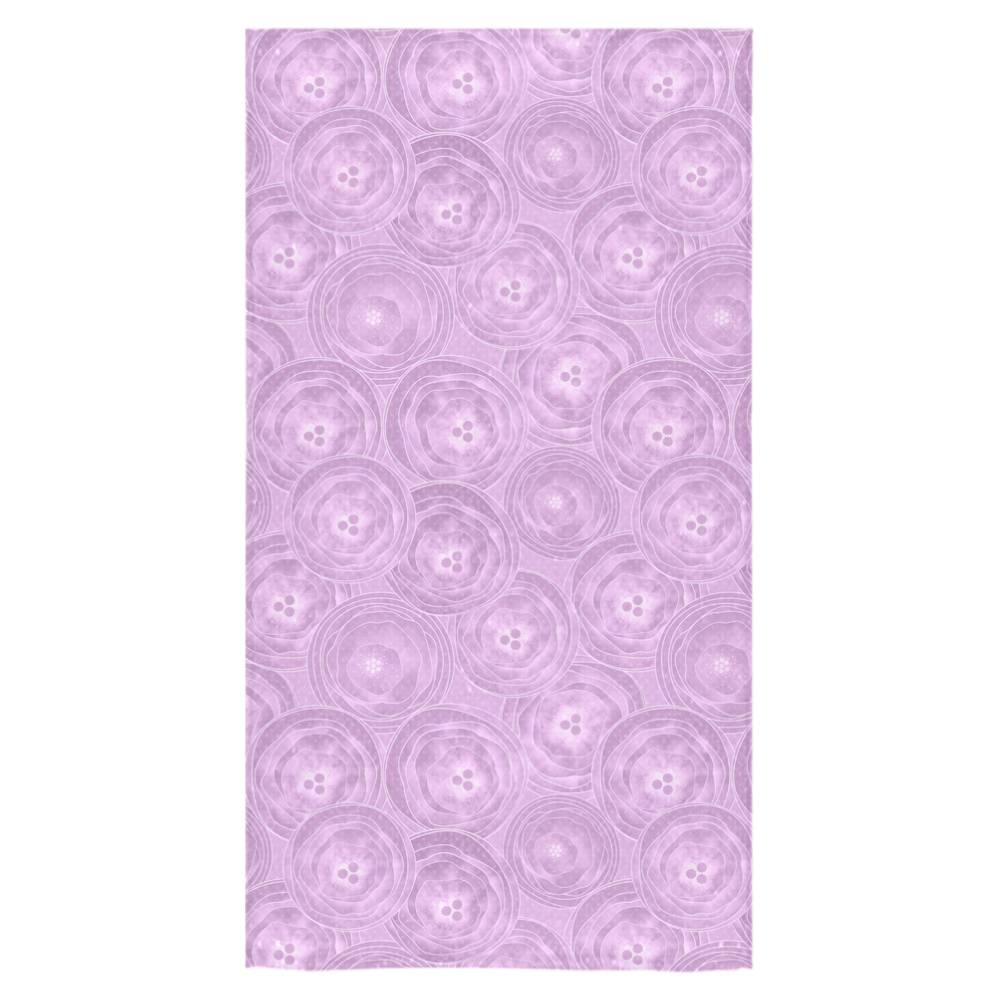 Purple anemones Bath Towel 30"x56"
