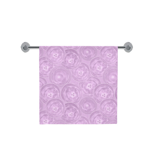 Purple anemones Bath Towel 30"x56"