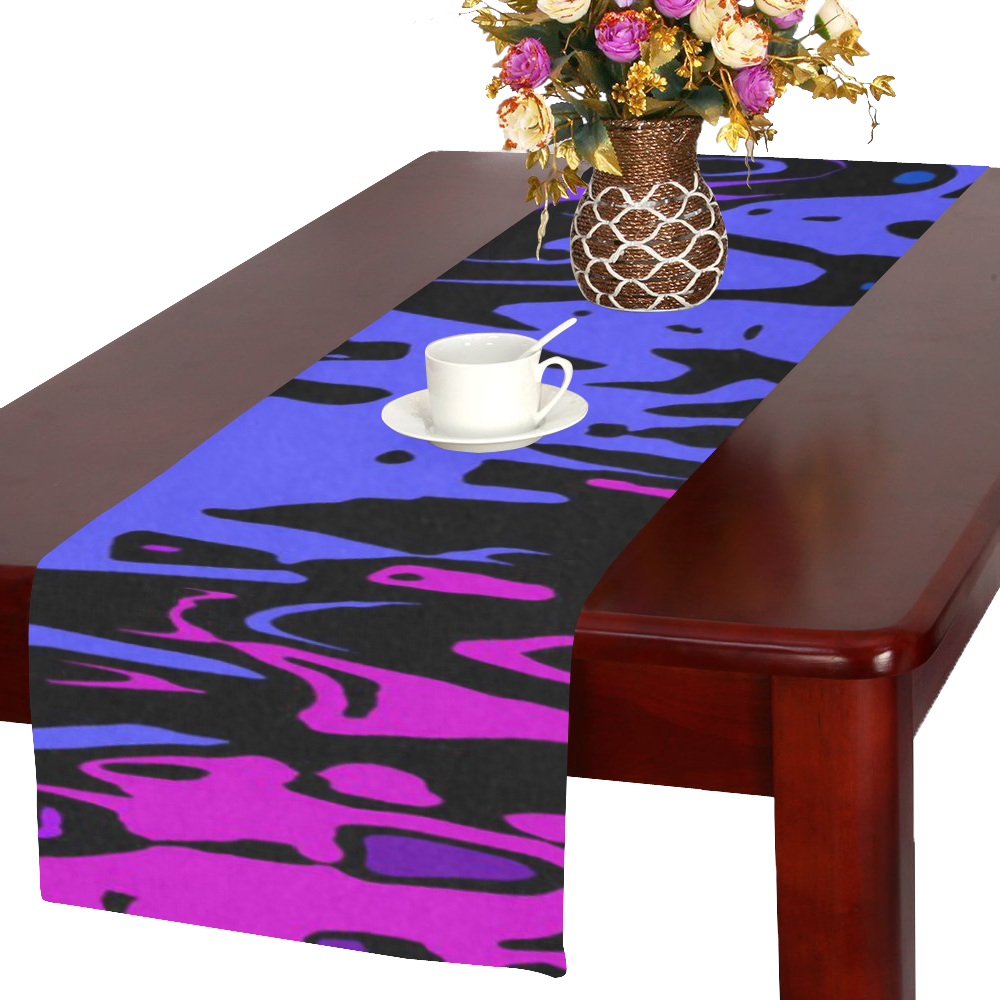 modern abstract 46B by JamColors Table Runner 16x72 inch